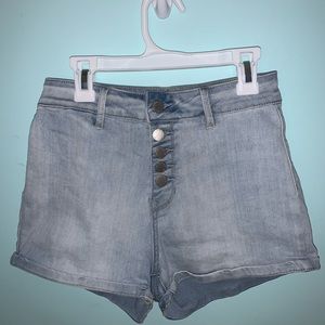 Kendal and kylie high waisted denim shorts